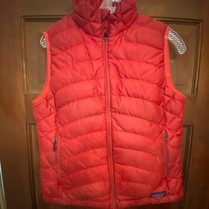 Patagonia Down Vest, Red, Size Small Women's